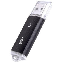 USB Flash Drive - Silicon Power Ultima U02 4 GB Black