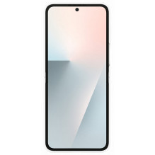 „Samsung“ silikoninis dėklas, skirtas „Samsung Galaxy Z Flip7 FE“ – baltas