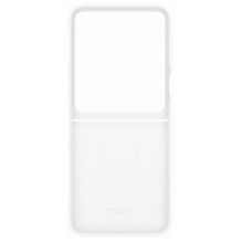 „Samsung“ silikoninis dėklas, skirtas „Samsung Galaxy Z Flip7 FE“ – baltas