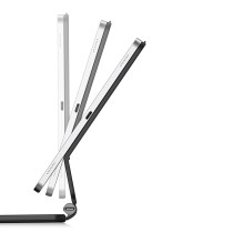 Dux Ducis klaviatūros (MK serijos) dėklas su Bluetooth klaviatūra, skirtas Samsung Galaxy Tab S9+ / S8+ / S7+ - juodas