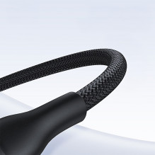 Baseus Flash Series 3 3in1 cable 100W USB-C - USB-C+USB-C+ Lightning 1.5m + 3 x 0.25 m - black