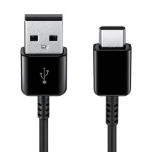 Samsung EP-DG950CBE USB-A - USB-C kabelis 1.2m (urmu - pakaitinė pakuotė) - juodas