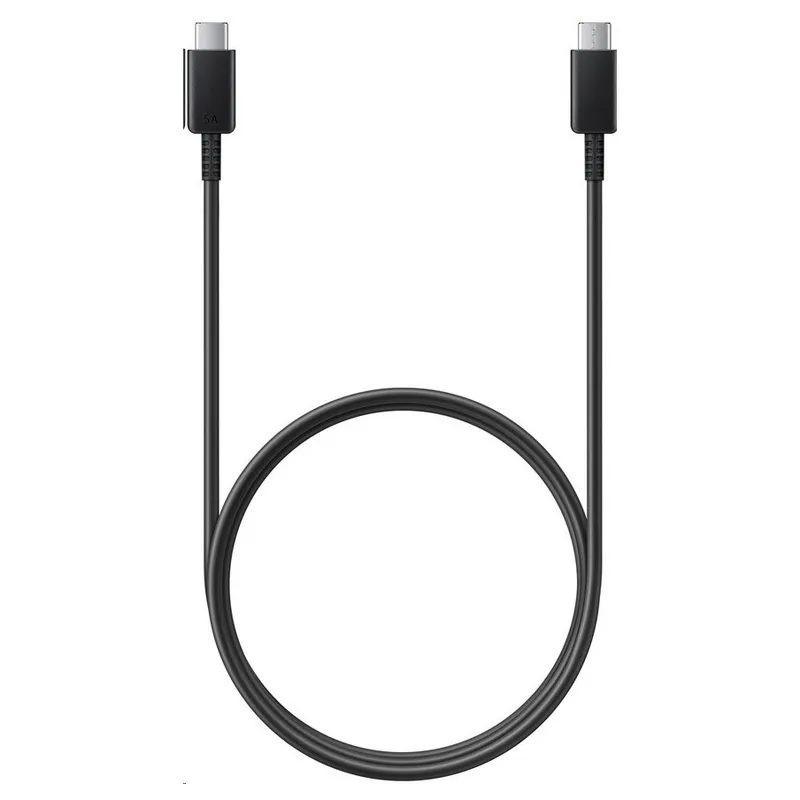 Samsung EP-DN975BBE USB-C - USB-C 5A 1m Cable (Bulk - Replacement Packaging) - Black