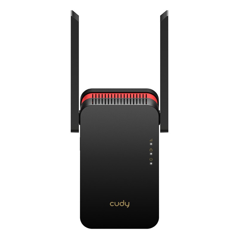 Wi-Fi Amplifier - Cudy RE3000 2400-5000 MHz 574 / 2402 Mbit / s Red / Black
