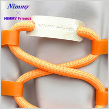 „Nimmy CoolCute 2.0“ nešiojamojo kompiuterio kuprinė su meškiuku – pilka