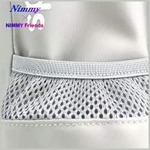 „Nimmy CoolCute 2.0“ nešiojamojo kompiuterio kuprinė su meškiuku – pilka