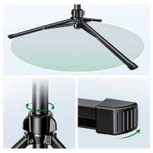 Ugreen selfie stick with stand and remote control LP680 1.8m (black) Ugreen selfie stick with stand and remote control LP680 1.8m (black)