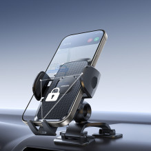 „Joyroom JR-ZS259“ automobilio laikiklis su trimis reguliuojamo aukščio kojelėmis – juodas