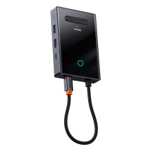 Baseus PioneerJoy 8-in-1 USB-C hub HDMI 4K@60Hz + HDMI 4K@30Hz + DisplayPort 8K@30Hz + VGA + 2 x USB-A 3.0 + 2 x USB-C -