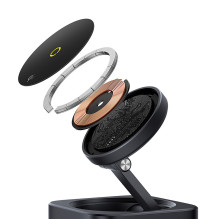 „Baseus MagPro Series II“ 7 viename USB-C šakotuvas su „MagSafe“ suderinamu įkrovikliu, 15 W + HDMI + USB-A + USB-C + SD