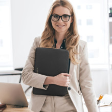 „Tech-Protect“ flisinis nešiojamojo kompiuterio krepšys 13–14 colių – juodas