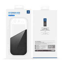 „Dux Ducis Nintendo Switch 2“ dėklas su rankena ir žaidimų skyriais – juodas