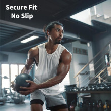 „Tech-Protect“ ausų antgaliai, skirti „Samsung Galaxy Buds 3 Pro“, S / M / L dydžių - juodi (3 vnt.)