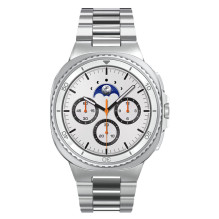 „Spigen Modern Fit Band“ apyrankė, skirta „Samsung Galaxy Watch 40 / 44 / 46 mm“ – sidabrinė „Spigen Modern Fit Band“ apyrankė, skirta „Samsung Galaxy Watch 40 / 44 / 46 mm“ – sidabrinė