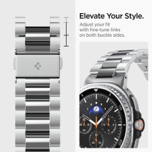 Spigen Modern Fit Band for Samsung Galaxy Watch 40 / 44 / 46 mm - Silver