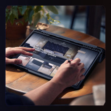 Nillkin Bumper Leather Case Pro case for Samsung Galaxy Tab S9+ - black