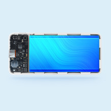 Baseus Airpow 20W 10000mAh Power Bank with Baseus Simple Series USB-A - USB-C 30 cm Cable - White