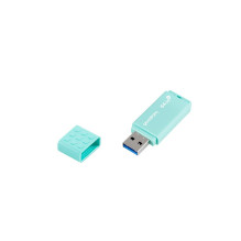 USB Atmintinė - Goodram UME3 64GB USB 3.2 Gen 1 Skaitymas 60MB / s Rašymas 20MB / s Turkuazinė