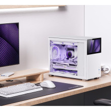 Kompiuterio Korpusas - Jonsbo D31 STD Midi Tower ITX / DTX / micro ATX 40cm GPU 16.8cm CPU Aušintuvas Baltas