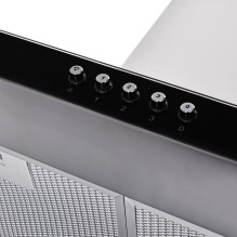 Gartraukis - Akpo WK-4 Feniks Slim Glass 435 m³ / h 102 W Nerūdijančio Plieno