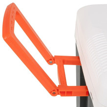 Nešiojamas Aušintuvas - Adler AD 8090 40L Peltier Sistema su Ratukais Juodas, Baltas