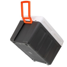 Nešiojamas Aušintuvas - Adler AD 8090 40L Peltier Sistema su Ratukais Juodas, Baltas