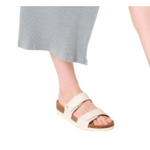 Footwear - Lusaka 2.0 Medical Size 37 Non-Slip Nubuck Cork White