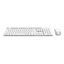 Wireless Keyboard and Mouse - Trust Ody II Full Size Layout 1600 DPI White