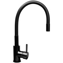 Kitchen Faucet - PYRAMIS FLESSI Horizontal Swivel Single Lever 44 cm Black Edition