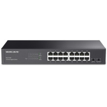 Switch - Mercusys MS116GS 16-Port Gigabit Ethernet AC 100-240V Black