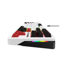 Žaidimų Klaviatūra - Havit KB902L 88 Mechaniniai Klavišai RGB Apšvietimas 1.8m Laidas
