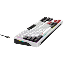 Žaidimų Klaviatūra - Havit KB902L 88 Mechaniniai Klavišai RGB Apšvietimas 1.8m Laidas