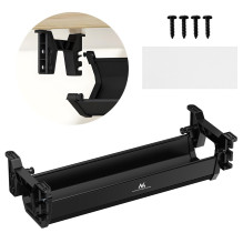 Cable Organizer - Maclean MC-106 Maximum Load 5kg Under Desk Black