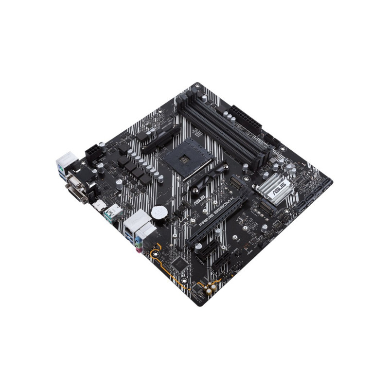 Motininė Plokštė - ASUS PRIME B550M-K AMD B550 AM4 micro ATX 4x DDR4, 2x M.2