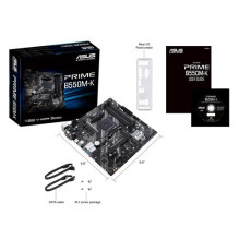Motherboard - ASUS PRIME B550M-K AMD B550 AM4 micro ATX 4x DDR4, 2x M.2