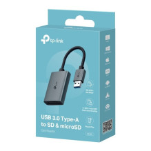 Atminties Kortelių Skaitytuvas - TP-Link UA430 USB 3.2 Gen 1 Type-C SD / MicroSD Pilkas
