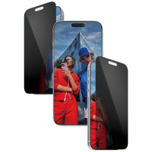 „PanzerGlass“ itin plataus diametro „EasyAligner“ privatumo stiklas, skirtas „iPhone 17 Pro Max“