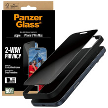 PanzerGlass Ultra-Wide Fit EasyAligner Privacy Glass for iPhone 17 Pro Max