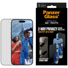 PanzerGlass Ultra-Wide Fit Fastfit Privacy Glass for iPhone Air