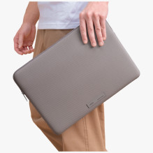 Uniq Cyprus Ridge Edition Laptop Sleeve for 14" laptops, water-resistant neoprene - gray