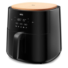Oven with Air Fryer - AEG AAF7B 6.8L 1800W Digital Timer Adjustable Thermostat Black