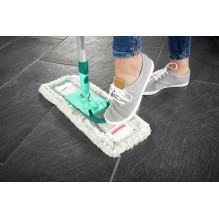 Cleaning Broom - Leifheit Profi XL Cotton / Fiber Broom 1400mm x 420mm Grey, Turquoise, White