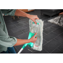 Cleaning Broom - Leifheit Profi XL Cotton / Fiber Broom 1400mm x 420mm Grey, Turquoise, White