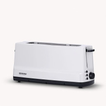 Toaster - Severin AT 2232 800W 2 slices defrost function, removable crumb tray, gray, white