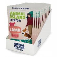 Dog Food - ANIMAL ISLAND Everyday Lamb Wet Dog Food with Lamb, 10x150 g