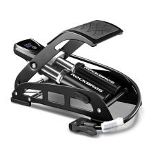 Foot Pump - Rockbros 42430001001 11 Bar with Display, Foldable, Black