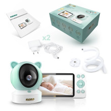 Baby Monitor - Neno Ivo 5', LCD, 1280x720, Rotating, With Wireless Receiver, Night Vision, 500 m Range