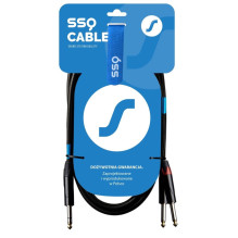 Stereo Cable - SSQ JSJM1 1 m Black
