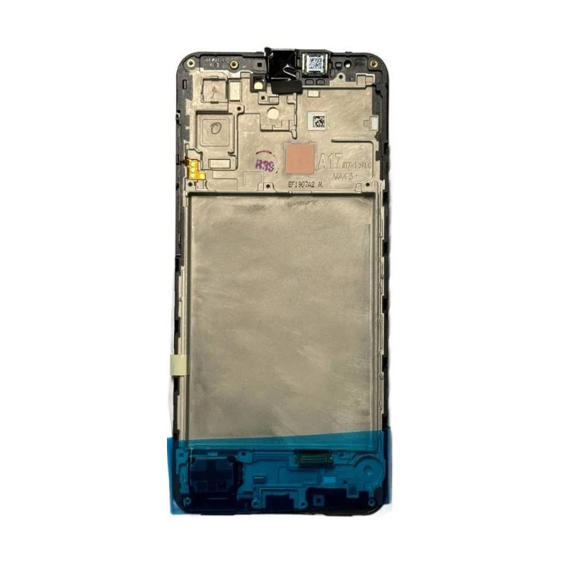 LCD screen Samsung A176 A17 5G with touch screen and frame Black original (service pack)
