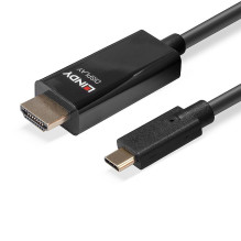 Adapteris - USB Type C į HDMI 4K60 18Gbps 5m Auksu padengtas
